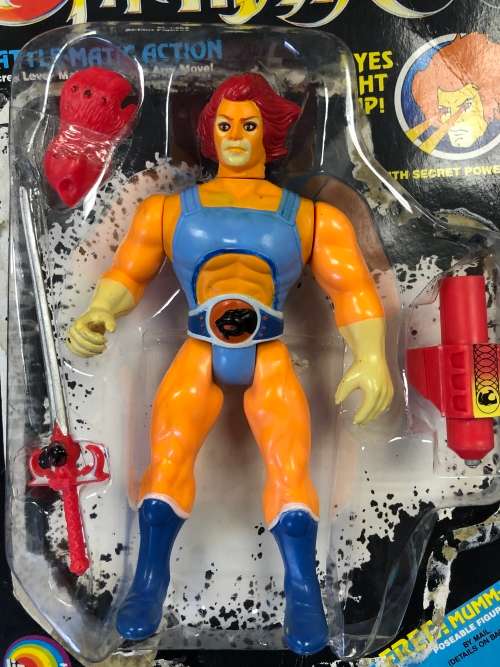 LOW START!!! 1986 LION-O Thundercats (Complete with Card)